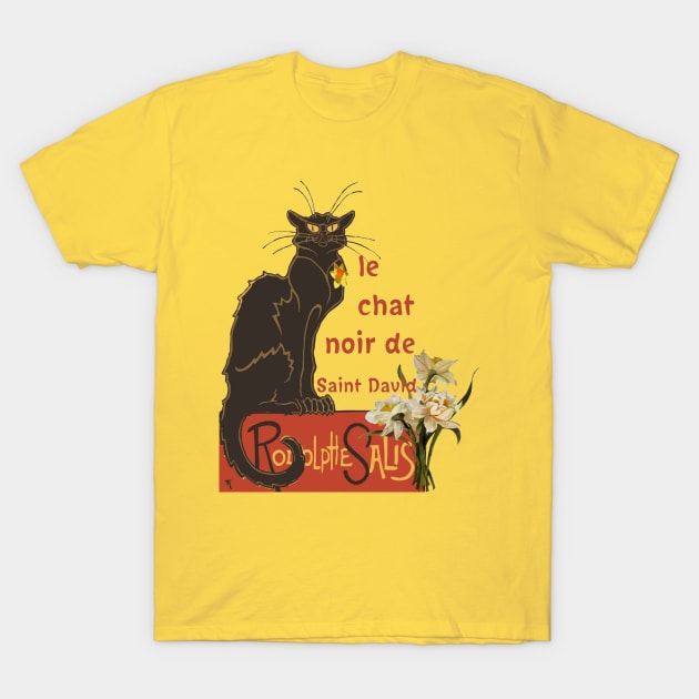 Le chat on sale noir t shirt